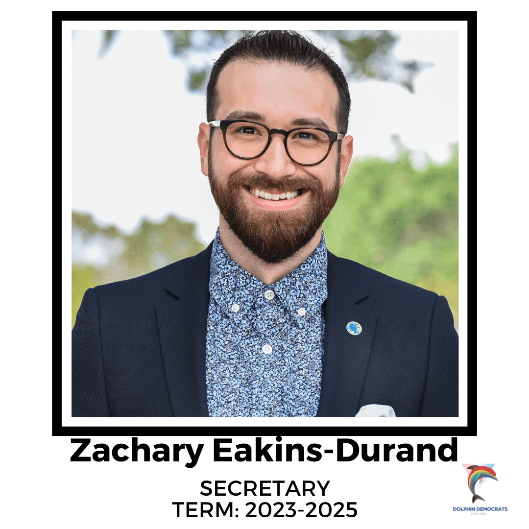 Zachary Eakins-Durand - Secretary 2023-2025