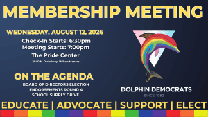 August 12, Membership Meeting